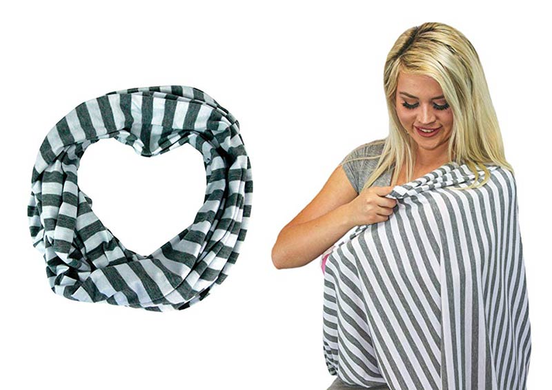 Wearable Infinity Nursing Scarf by Tykes & Tails