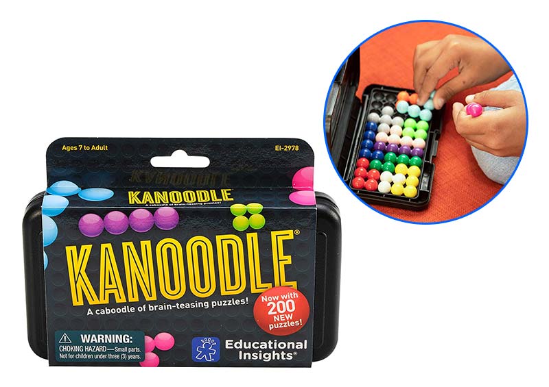 Educational Insights Kanoodle - Brain Twisting Solitaire Game