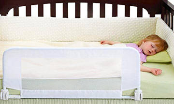 toddler bed rails types Foam bumper