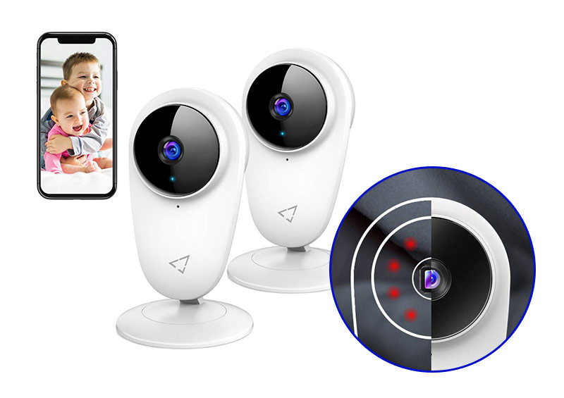 Best for Video Quality: Victure 2pcs 1080P Video Baby Monitor Review