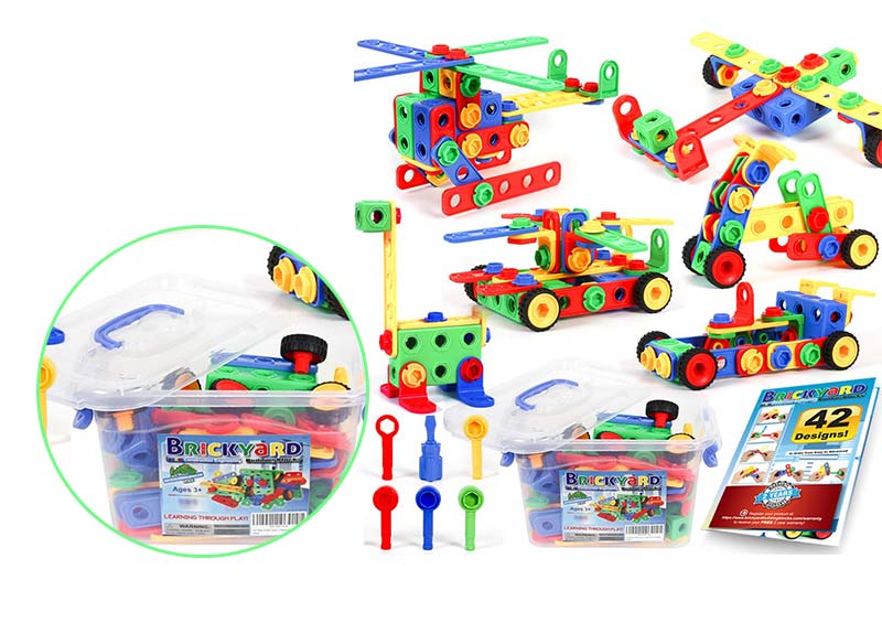 Educational Construction Engineering Building Blocks Learning Set